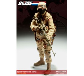 G.I. Joe Action Figure Desert Ops Trooper Sni..