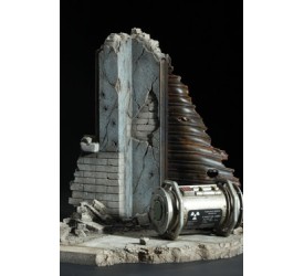 G.I. Joe Diorama Urban Threat Condition RED 3..