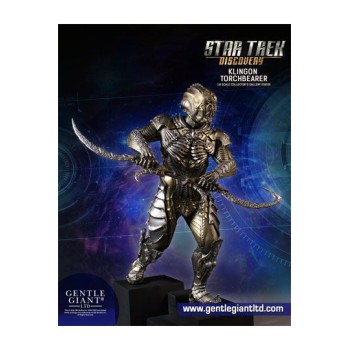 Star Trek Discovery Collectors Gallery Statue 1/8 Klingon Torchbearer 23 cm