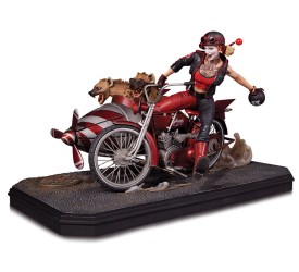 Gotham City Garage Statue Harley Quinn Deluxe..
