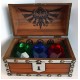 The Legend of Zelda Limited Edition Rupee Paper Weights in Chest