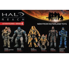 Halo Reach Series 4 6 inches Jorge (unhelmete..