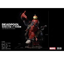 Marvel X-Force 1/1 The Deadpool Life-Size Bust 88 cm