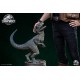 Jurassic World: Fallen Kingdom Owen and Baby Blue 1/4 Scale Statue