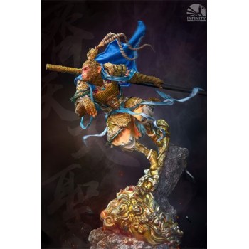 Mythology Series Statue The Monkey King Blue Version 60 cm