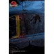 Jurassic Park Art Scale Diorama 1/10 T-Rex Attack Set A + Set B 57 cm