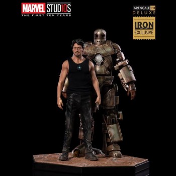 Tony Stark and Mark I Art Scale 2018 Exclusive