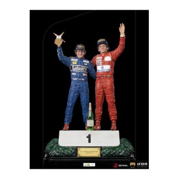 Ayrton Senna Deluxe Art Scale Statue 1/10 Alain Prost & Ayrton Senna (The Last Podium 1993) 27 cm