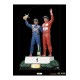 Ayrton Senna Deluxe Art Scale Statue 1/10 Alain Prost & Ayrton Senna (The Last Podium 1993) 27 cm