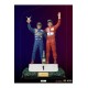 Ayrton Senna Deluxe Art Scale Statue 1/10 Alain Prost & Ayrton Senna (The Last Podium 1993) 27 cm