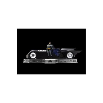 Batman The Animated Series (1992) Art Scale Set Deluxe 1/10 Batman and Batmobile 24 cm