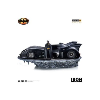 Batman (1989) Deluxe Art Scale Statue 1/10 Batman & Batmobile 75 cm