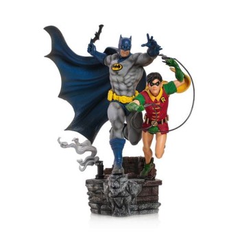 DC Comics Deluxe Art Scale Statue 1/10 Batman and Robin by Ivan Reis 25 cm