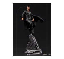 Zack Snyder's Justice League Art Scale Statue 1/10 Superman Black Suit 30 cm