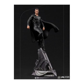 Zack Snyder s Justice League Art Scale Statue 1/10 Superman Black Suit 30 cm