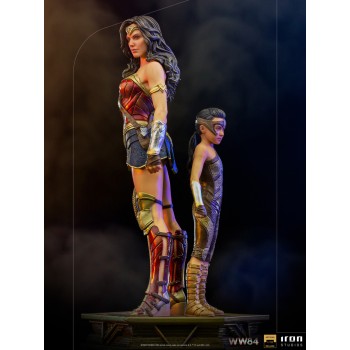 Wonder Woman 1984 Deluxe Art Scale Statue 1/10 Wonder Woman & Young Diana 20 cm