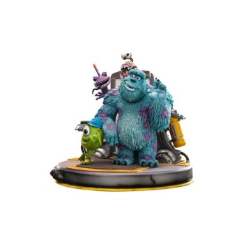 Monsters, Inc. Deluxe Art Scale Statue 1/10 James P. Sullivan, Mike Wazowski 30 cm