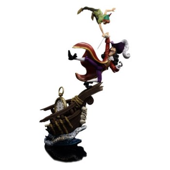 Disney Scale Statue 1/10 Peter Pan vs Hook 40 cm