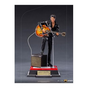 Elvis Presley Deluxe Art Scale Statue 1/10 Comeback Special 23 cm