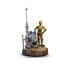 Star Wars Deluxe Art Scale Statue 1/10 C-3PO & R2D2 31 cm