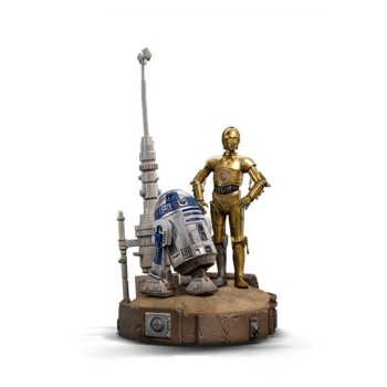 Star Wars Deluxe Art Scale Statue 1/10 C-3PO & R2D2 31 cm