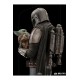 Star Wars The Mandalorian Art Scale Statue 1/10 Mandalorian & Grogu 22 cm