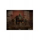 Star Wars The Mandalorian Deluxe Art Scale Statue 1/10 Boba Fett on Throne 18 cm