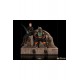 Star Wars The Mandalorian Deluxe Art Scale Statue 1/10 Boba Fett and Fennec on Throne 23 cm