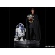 Star Wars The Mandalorian Luke Skywalker with R2-D2 and Grogu Legacy Replica 1/4 Statue 53 cm