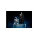 Star Wars The Mandalorian Art Scale Statue 1/10 Luke Skywalker and Grogu 21 cm