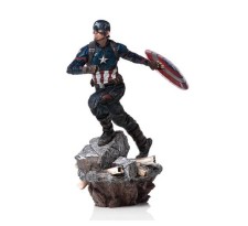 Avengers: Endgame Deluxe BDS Art Scale Statue 1/10 Captain America 21 cm