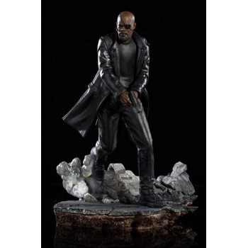 Spider-Man Far From Home BDS Art Scale Deluxe Statue 1/10 Nick Fury 20 cm