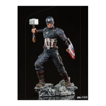 The Infinity Saga BDS Art Scale Statue 1/10 Captain America Ultimate 21 cm