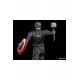 The Infinity Saga BDS Art Scale Statue 1/10 Captain America Ultimate 21 cm