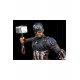 The Infinity Saga BDS Art Scale Statue 1/10 Captain America Ultimate 21 cm