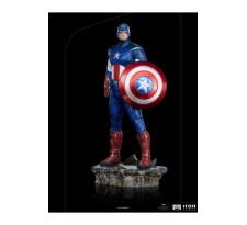 The Infinity Saga BDS Art Scale Statue 1/10 Captain America Battle of NY 23 cm