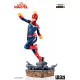 Marvel Comics BDS Art Scale Statue 1/10 Captain Marvel 20 cm