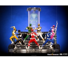 Power Rangers BDS Art Scale Statue 1/10 Rangers Whole Set (Including Zordon) 17-35 cm