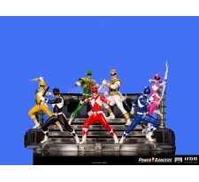 Power Rangers BDS Art Scale Statue 1/10 Rangers Whole Set (without Zordon) 17 cm