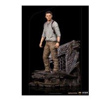 Uncharted Movie Deluxe Art Scale Statue 1/10 Nathan Drake 22 cm