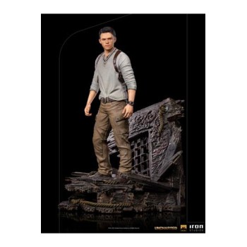 Uncharted Movie Deluxe Art Scale Statue 1/10 Nathan Drake 22 cm