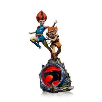 Thundercats BDS Art Scale Statue 1/10 WilyKit & WilyKat Deluxe 22 cm