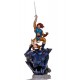 Thundercats BDS Art Scale Statue 1/10 Lion-O and Snarf Deluxe 43 cm