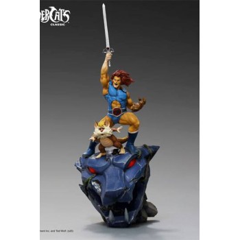 Thundercats BDS Art Scale Statue 1/10 Lion-O and Snarf Deluxe 43 cm