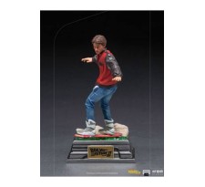 Back to the Future II Art Scale Statue 1/10 Marty McFly on Hoverboard 22 cm