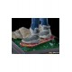 Back to the Future II Art Scale Statue 1/10 Marty McFly on Hoverboard 22 cm