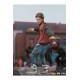 Back to the Future II Art Scale Statue 1/10 Marty McFly on Hoverboard 22 cm