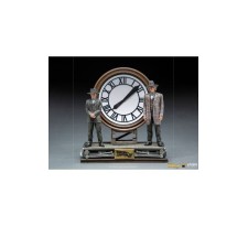 Back to the Future III Deluxe Art Scale Statue 1/10 Marty and Doc at the Clock 30 cm