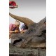 Jurassic Park Deluxe Art Scale Diorama 1/10 Triceratops 74 cm