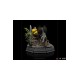 Jurassic Park Art Scale Statue 1/10 Dennis Nedry meets the Dilophosaurus 21 cm